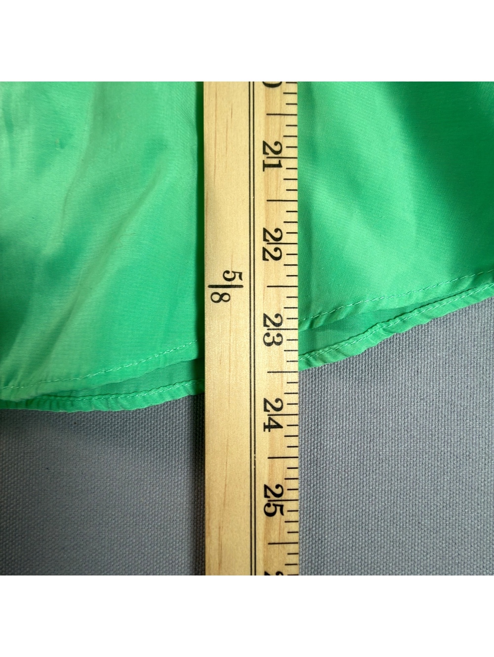 By & By Boy Womens Large Green Button Up Shirt Short Sleeve Casual Blouse - Picture 8 of 8